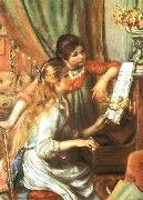 Pierre Renoir Two Girls at the Piano China oil painting reproduction